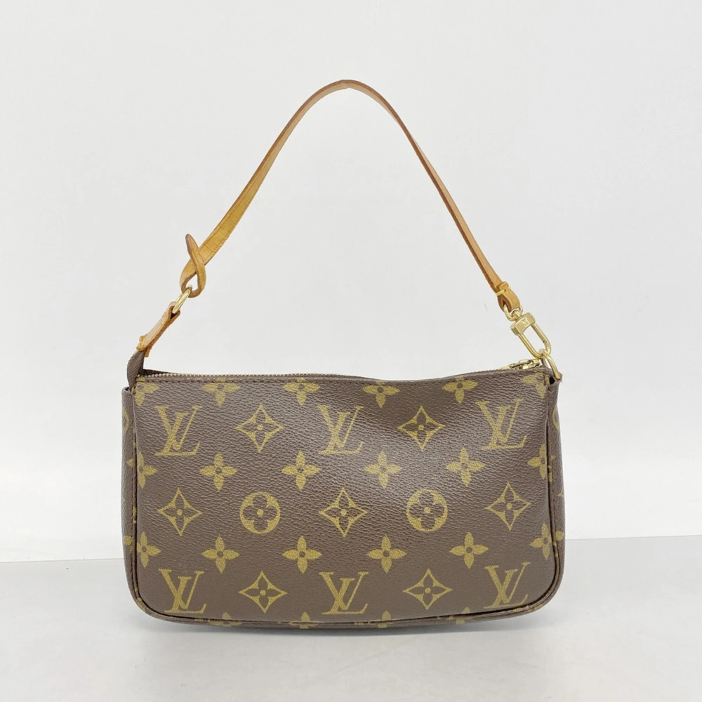 LOUIS VUITTON Brown Monogram Pochette Pouch - Picture 9 of 9